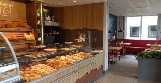 Der Innenbereich des Fachgeschäfts in der Gaußstraße 10 heute